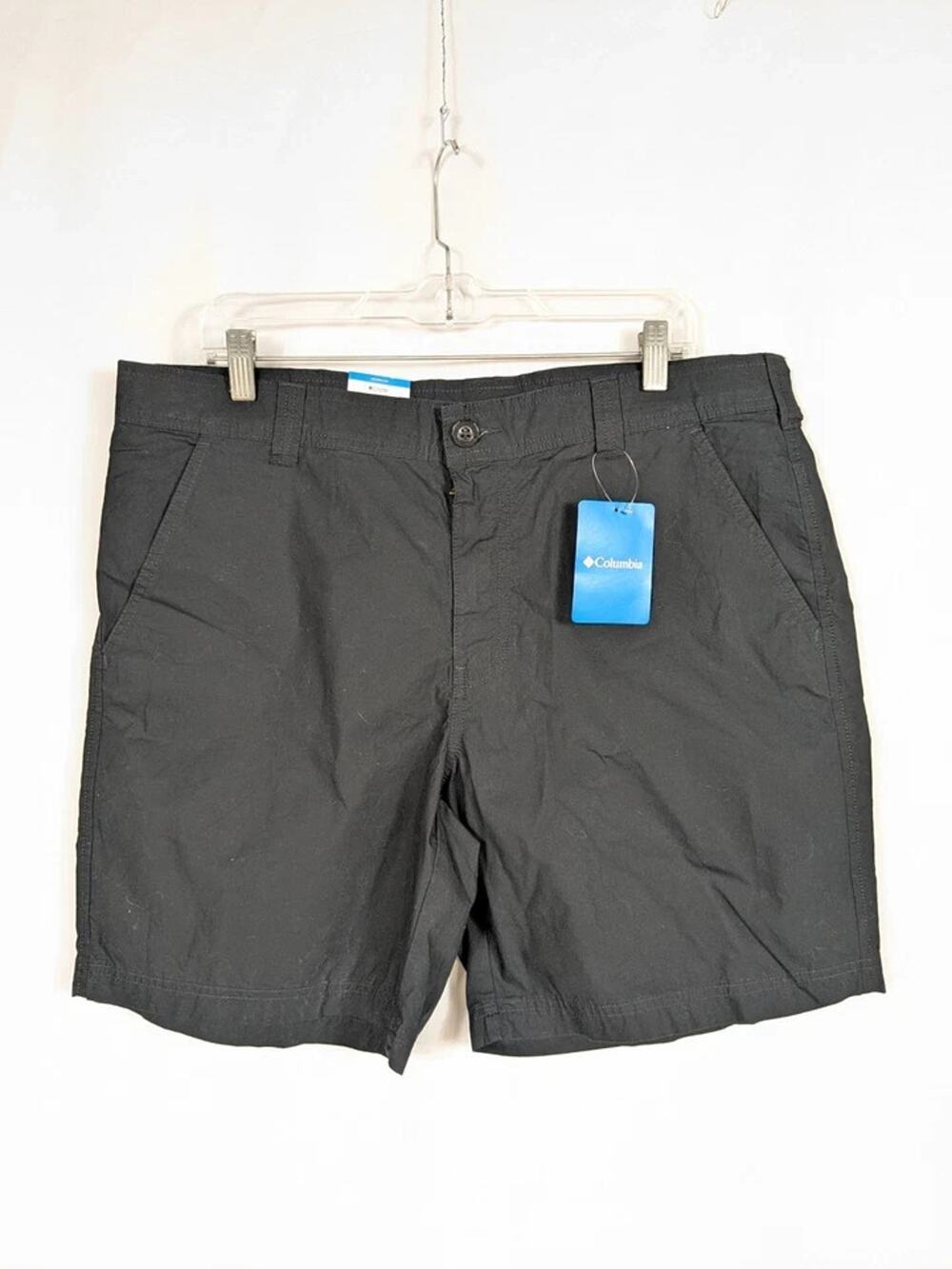 NEW Columbia Shorts Mens  LIGHTWEIGHT Cotton Grey 52 x 10